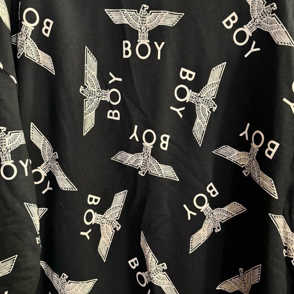 Boy London BOY REPEAT SWEATSHIRT Size Large Unisex - Picture 8 of 13